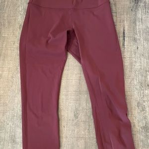Lululemon Wunder Under Leggings Size 8
